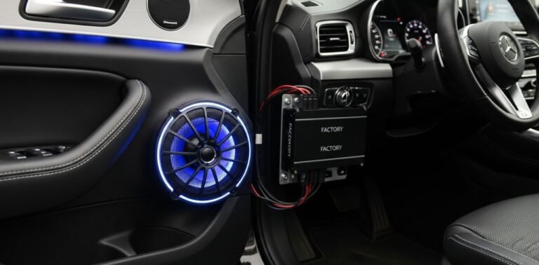 6.5 inch car speaker with factory amp