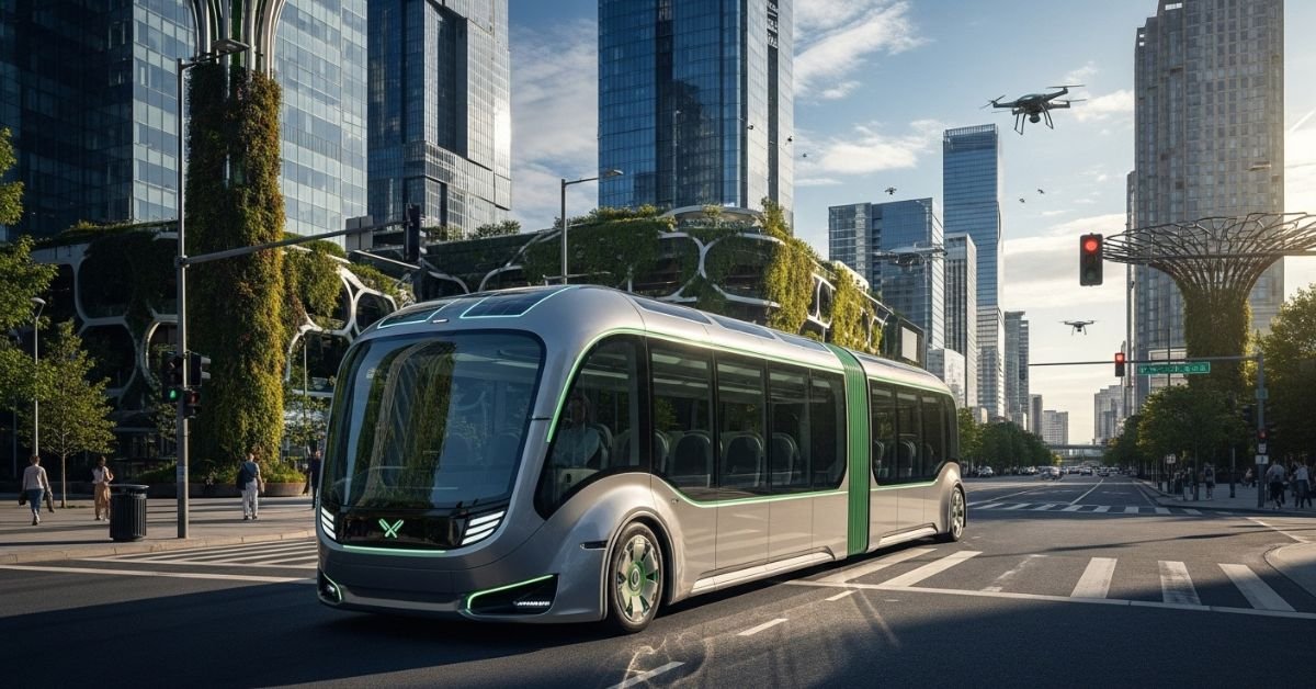 Carbus hybrid vehicle for public transport