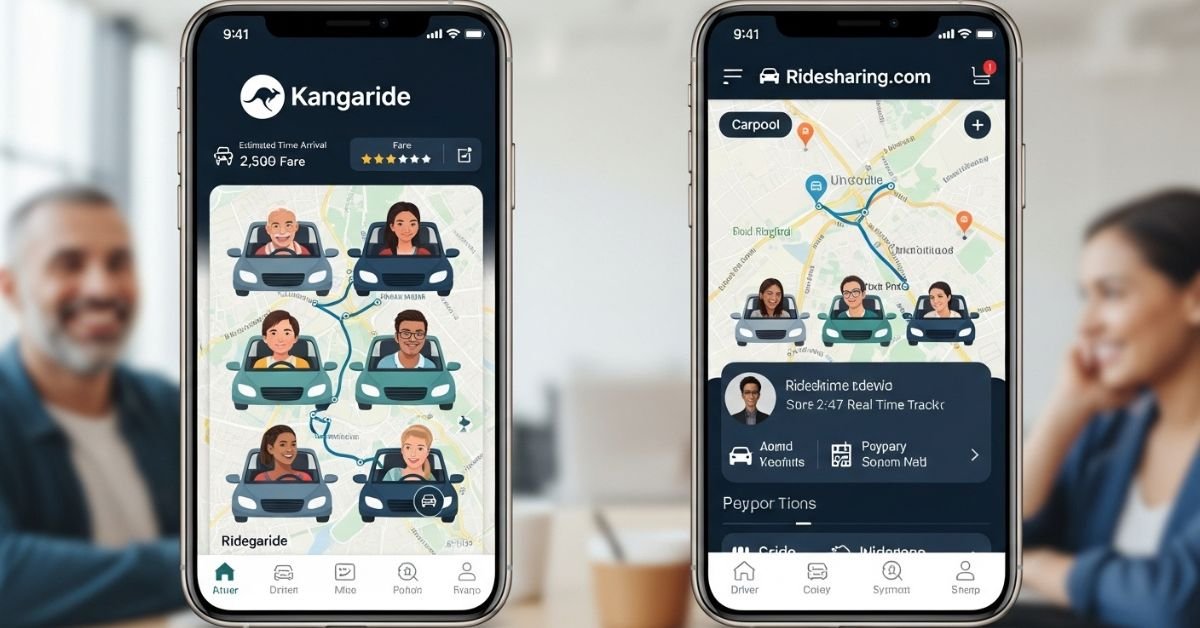 Kangaride vs Ridesharing.com comparison