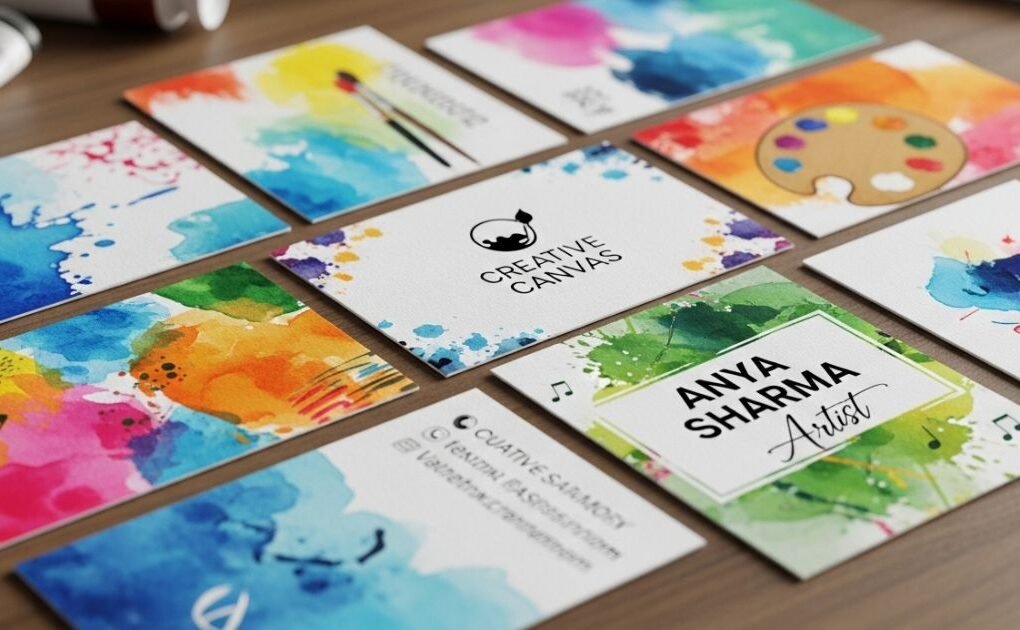 Artist Business Cards PSDKeys Templates