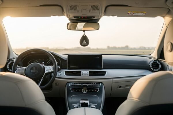 Best car deodorizer inside a clean car interior