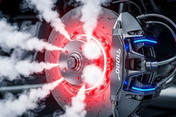 Cryogenic Active Brake Cooling for Cars – How It Works & Benefits Car brake system with cryogenic active cooling
