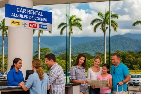 Economy Rent a Car Costa Rica at airport pickup