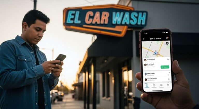 El Car Wash cerca de mí en el mapa