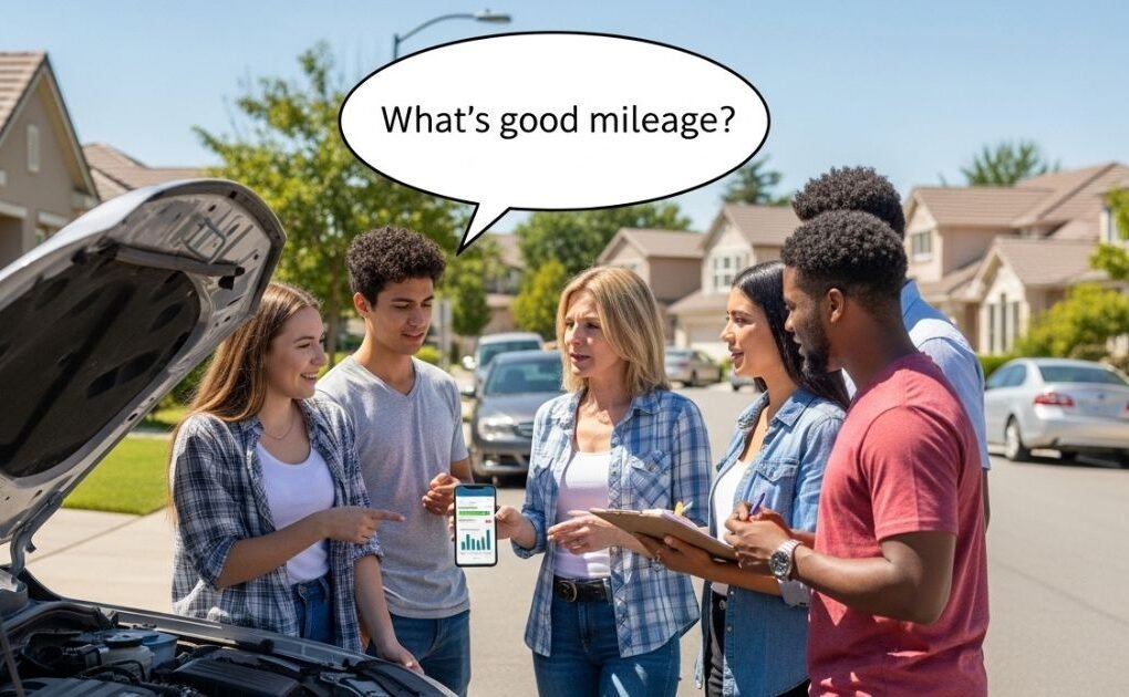 good mileage for used car