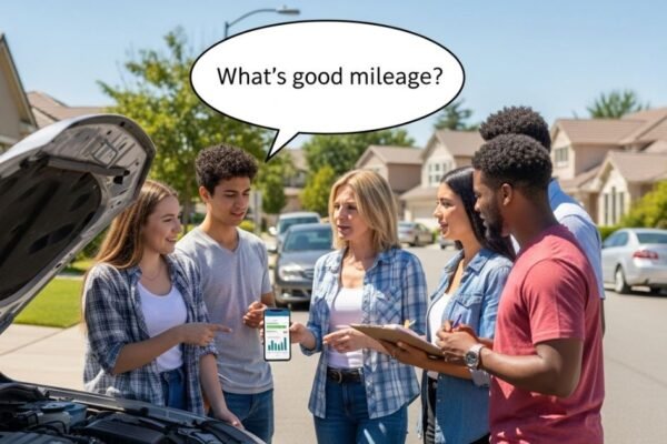 good mileage for used car