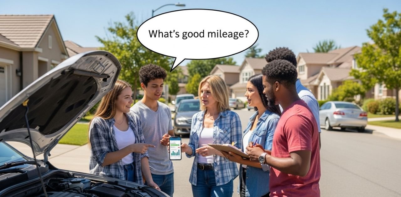 good mileage for used car