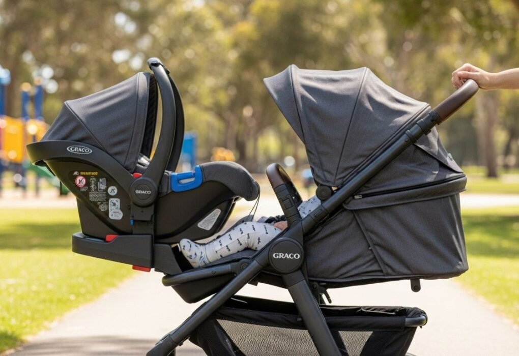 Graco Pram and Car Seat: Complete Travel System for Parents Graco pram with detachable infant car seat travel system