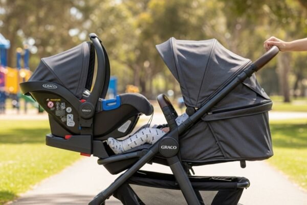 Graco Pram and Car Seat: Complete Travel System for Parents Graco pram with detachable infant car seat travel system