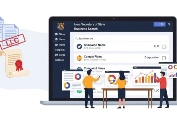 Iowa Business Entity Search: How to Look Up an LLC or Corporation Iowa Business Entity Search Guide