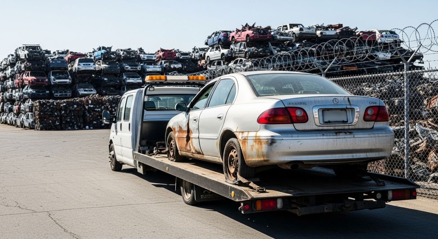 Junk car removal service in Fairview by Speedway Junk Cars