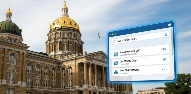State of Iowa Business Entity Search Guide