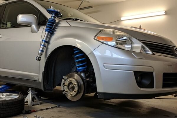 2007 1.8 L Nissan Versa Coilovers