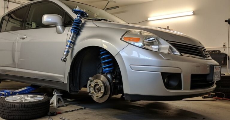 2007 1.8 L Nissan Versa Coilovers