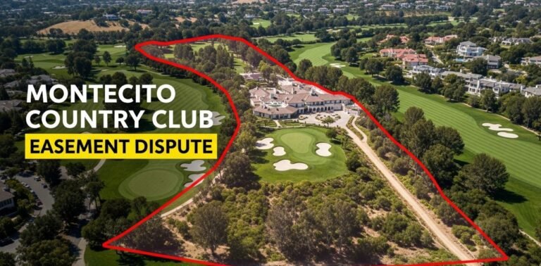 Montecito Country Club Easement Dispute