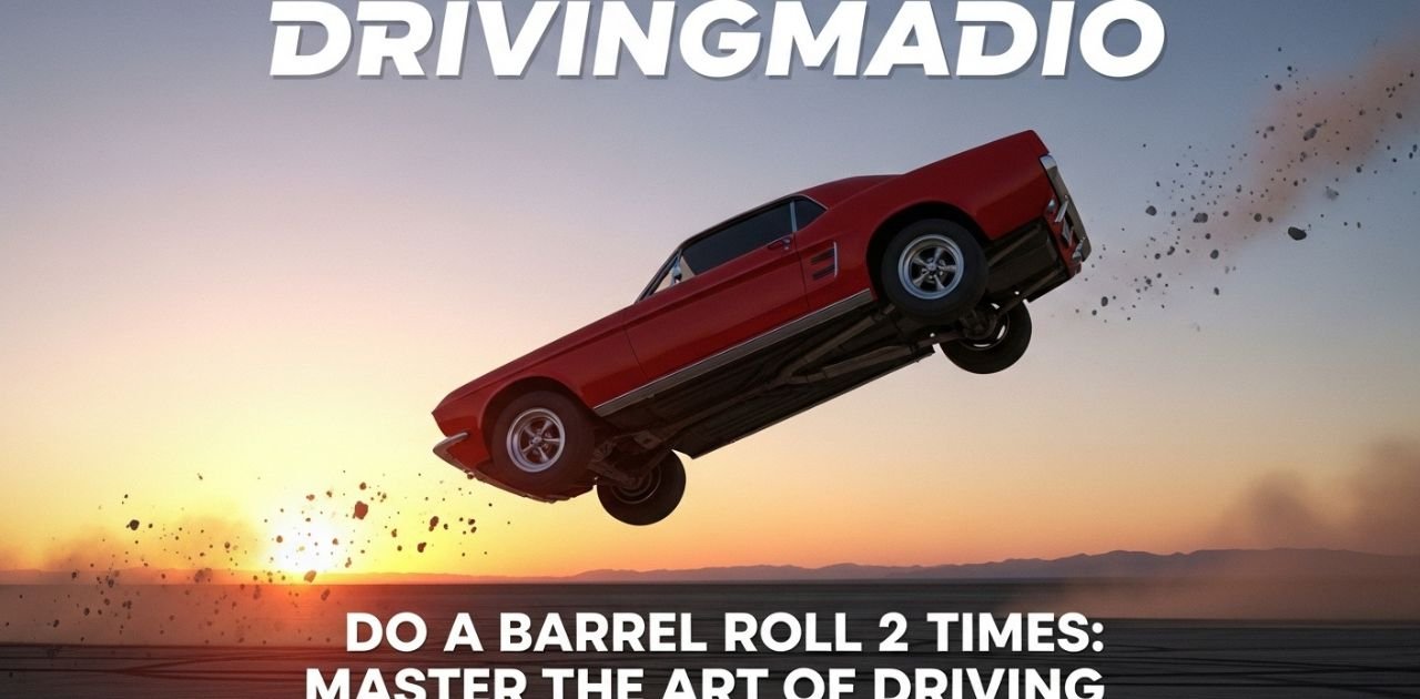 drivingmadio do a barrel roll 2 times