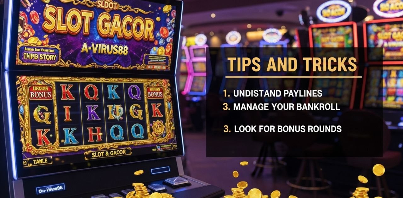 Tips and Tricks for Playing Slot Gacor at A-Virus88
