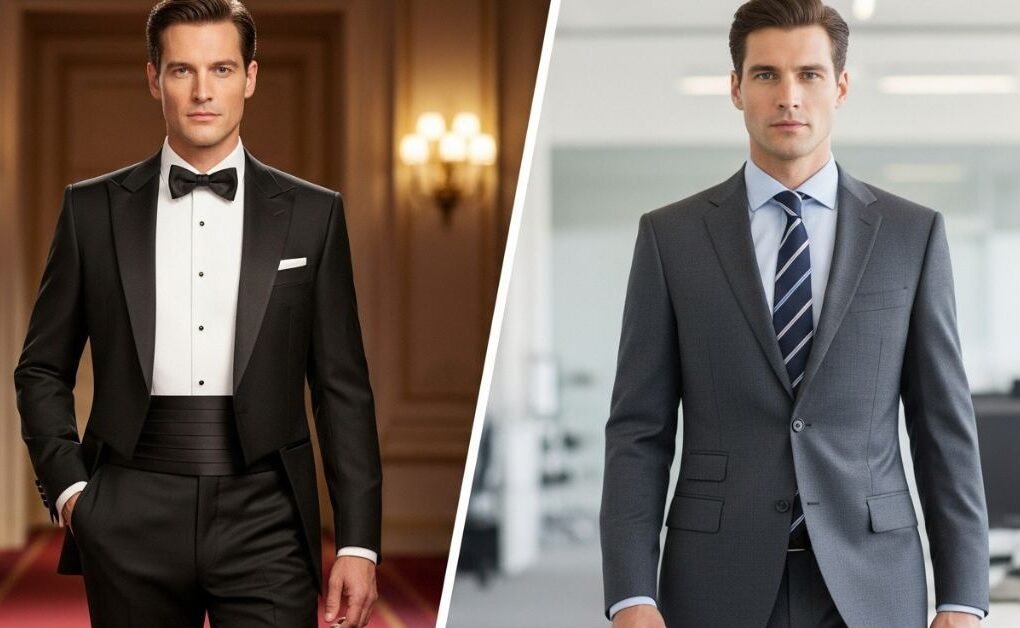 Dinner Suit vs Business Suit