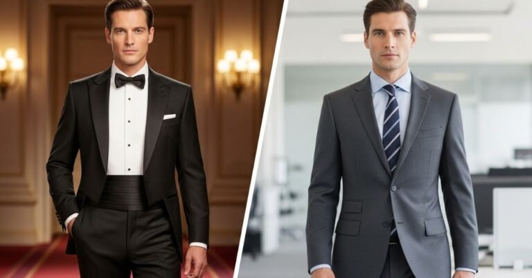 Dinner Suit vs Business Suit