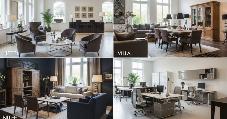 Furniture for Hotels, Villas, and Offices