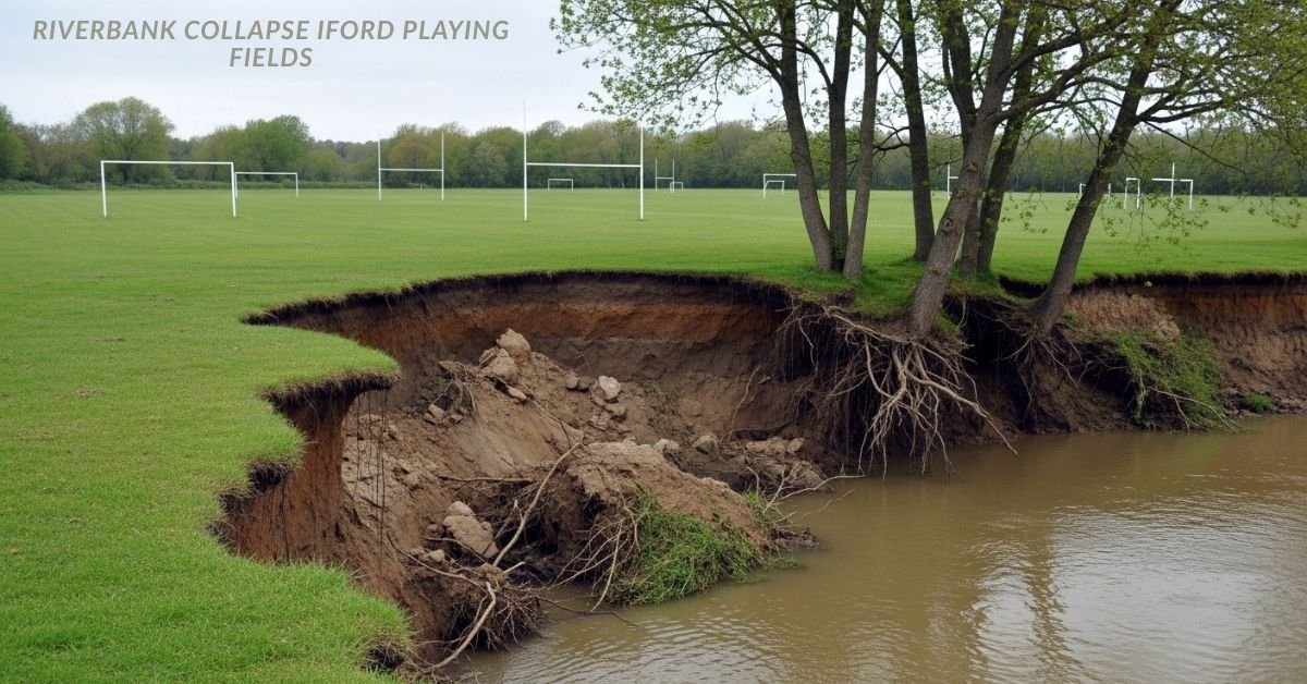 Riverbank Collapse Iford Playing Fields